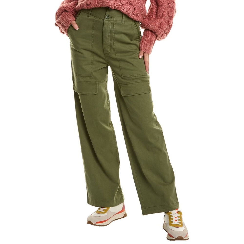 Sea New York Taliana Wide Leg Military Pants Size 6